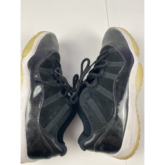 Nike Air Jordan Retro 11 XI Low Baron Black White Graphite 528895-010 Size 11 main image 4